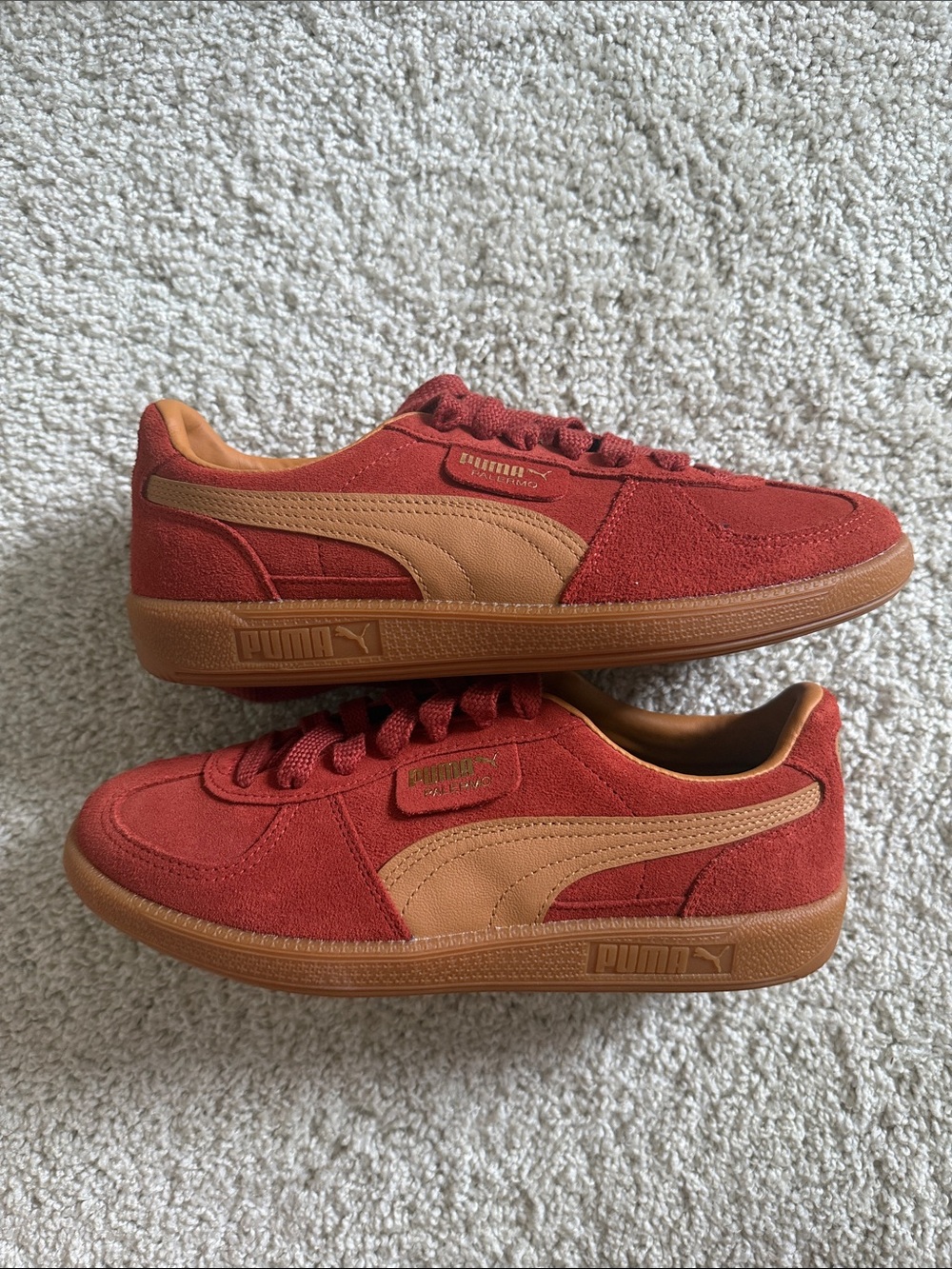 Puma Palermo in Mars Red